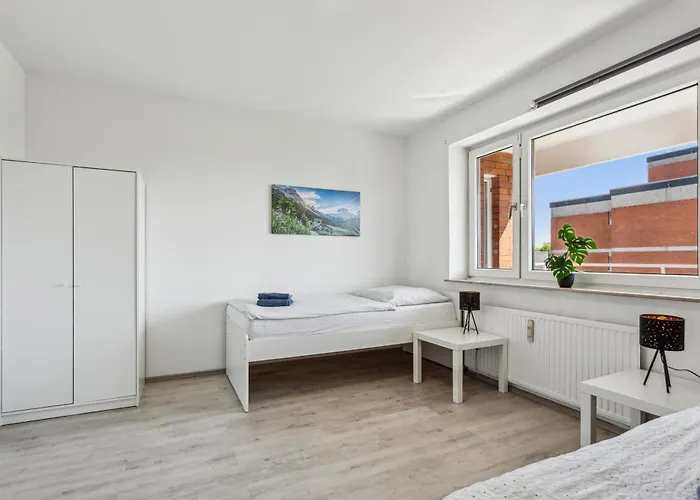 Apartament Work & Mit Balkon In Bergkamen
